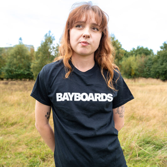 BAYBOARDS - Logo Black T-Shirt