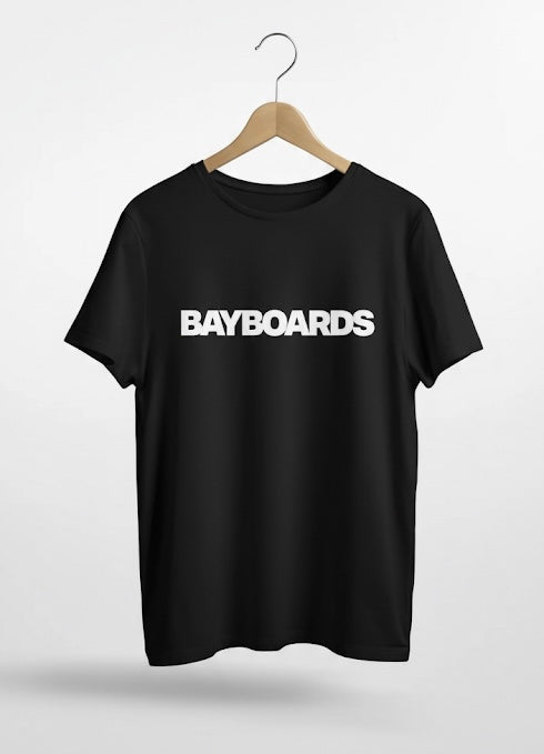 BAYBOARDS - Logo Black T-Shirt